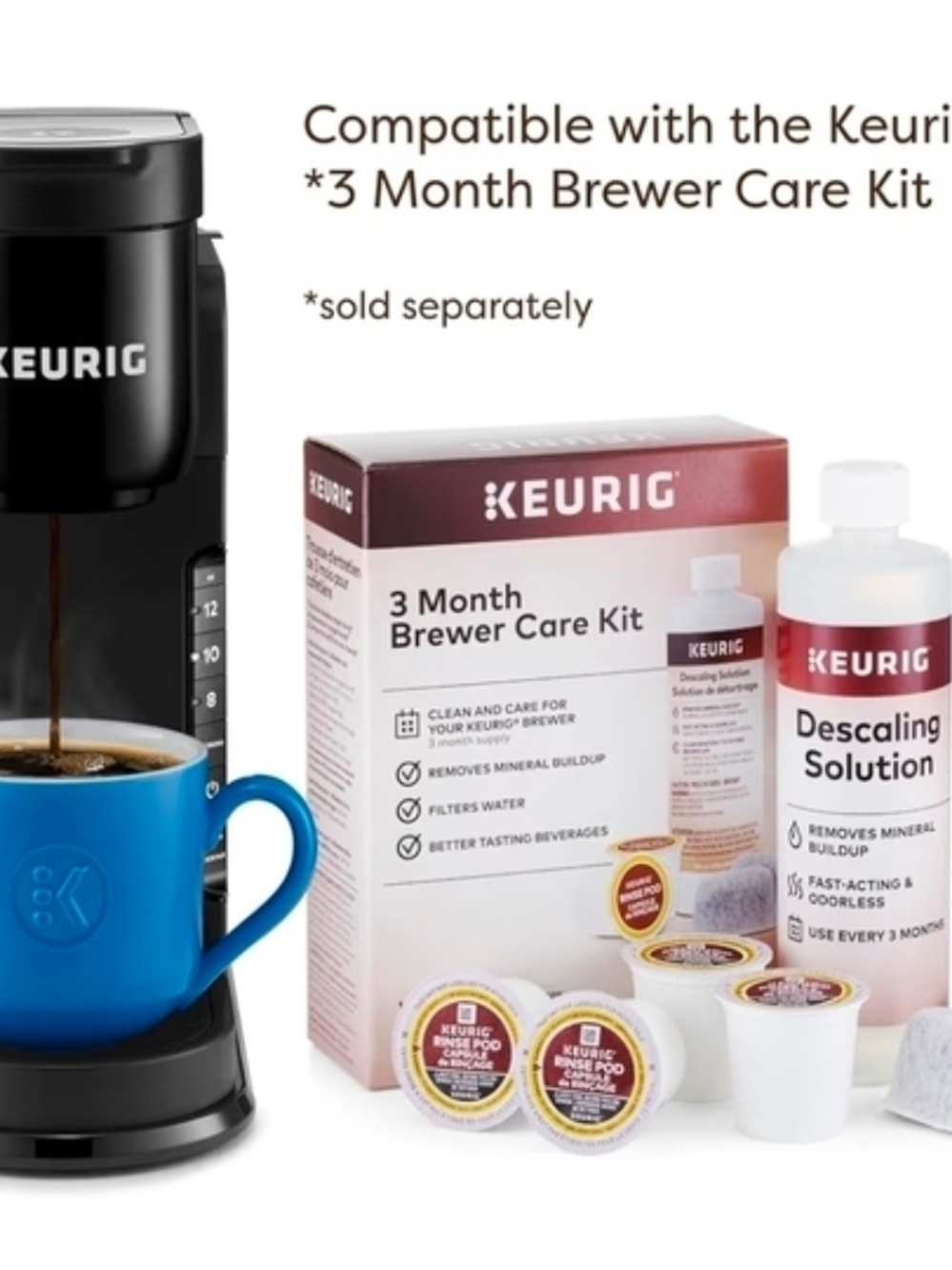 Keurig Compact New Sealed Single-Serve Coffee Maker in Black - Picture 7 of 8
